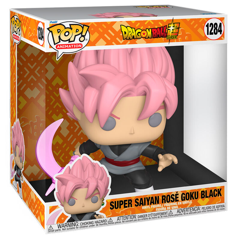 Figura POP Dragon Ball Super Super Saiyan Rose Goku Black 25cm_1