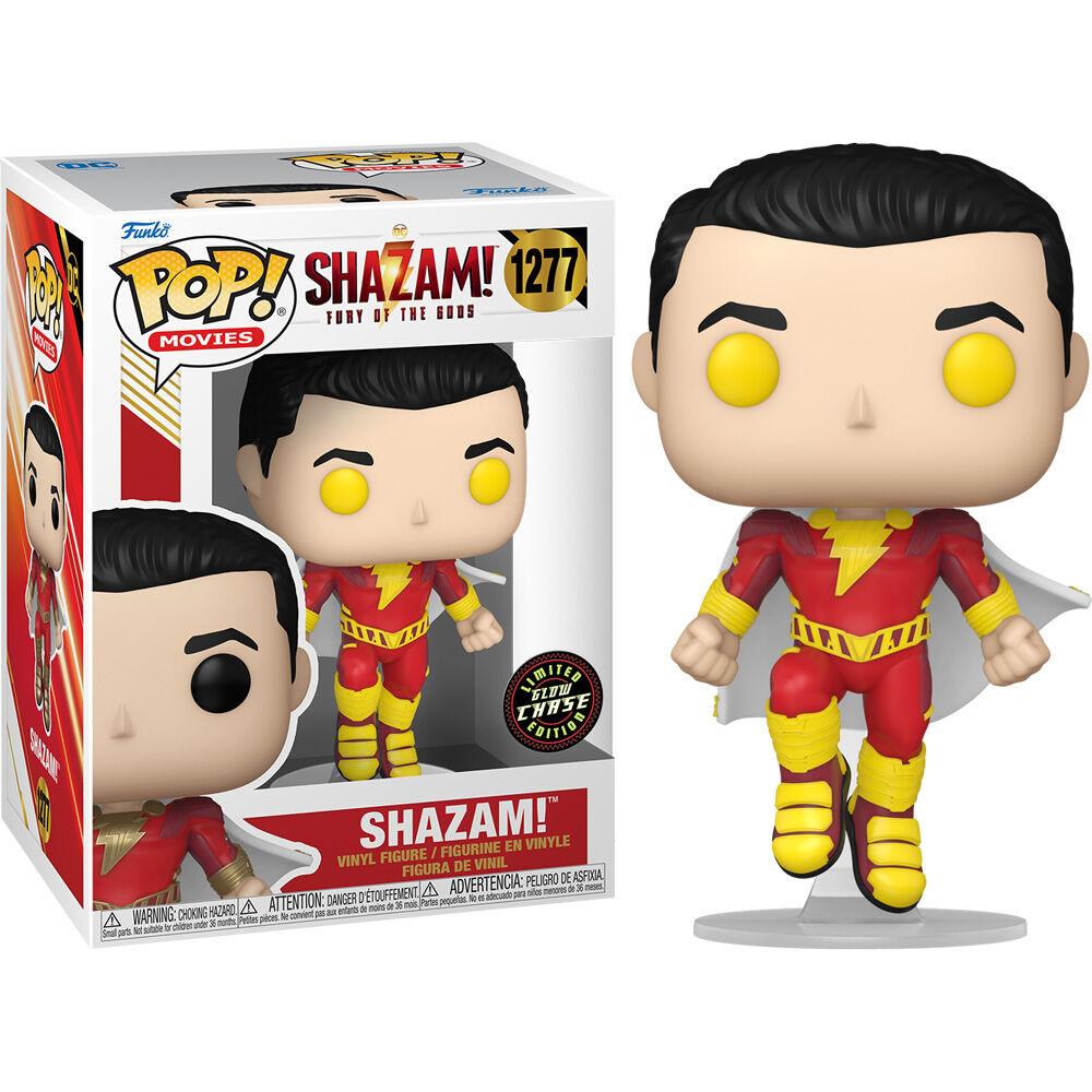 Figura POP DC Comics Shazam! Fury of the Gods Shazam Chase_1