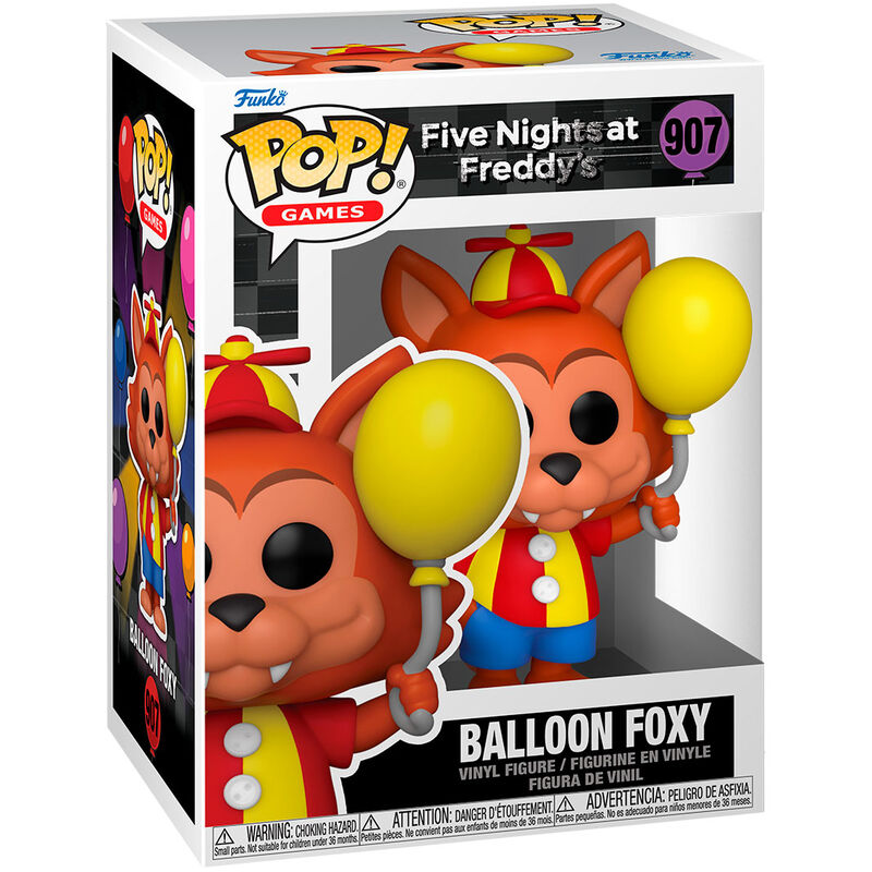 Figura POP Five Nights at Freddys Balloon Foxy_1