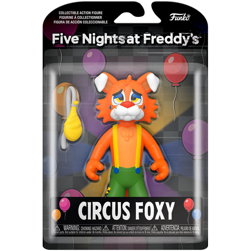 Figura Action Five Nights at Freddys Circus Foxy 12,5cm_1