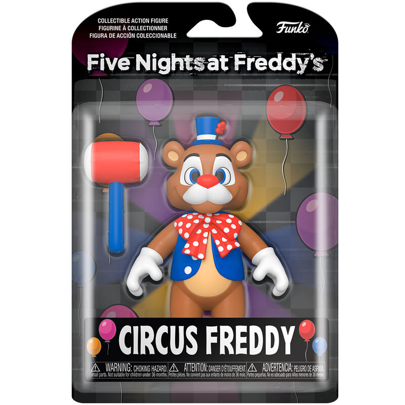 Figura Action Five Nights at Freddys Circus Freddy 12,5cm_1