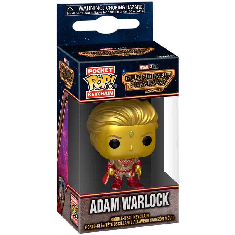 Llavero Pocket POP Marvel Guardianes de la Galaxia 3 Adam Warlock_1