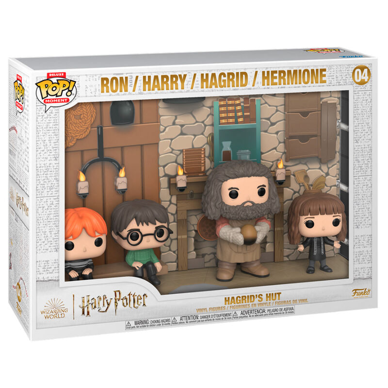 Figura POP Moments Deluxe Harry Potter Hagrids Hut_1