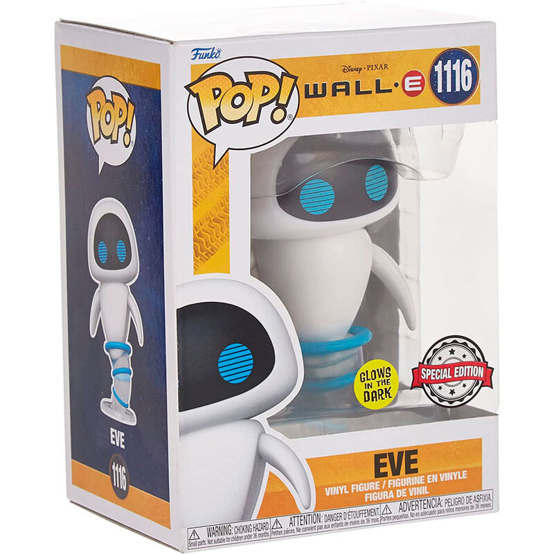 Figura POP Disney Pixar Wall-E Eve Exclusive_1