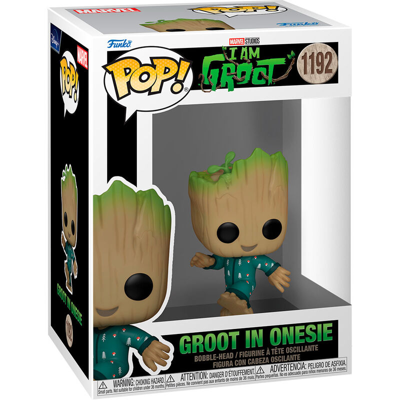 Figura POP Marvel I am Groot - Groot in Onesie_1