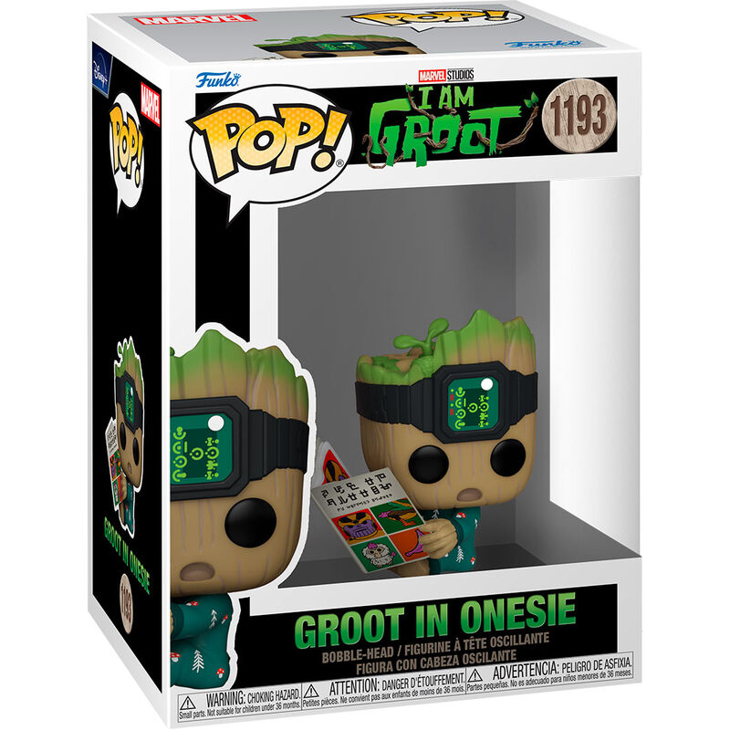 Figura POP Marvel I am Groot - Groot in Onesie_1