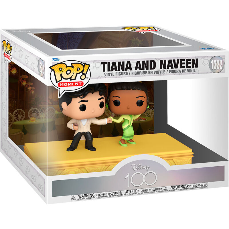 Figura POP Disney 100th Anniversary Tiana & Naveen_1