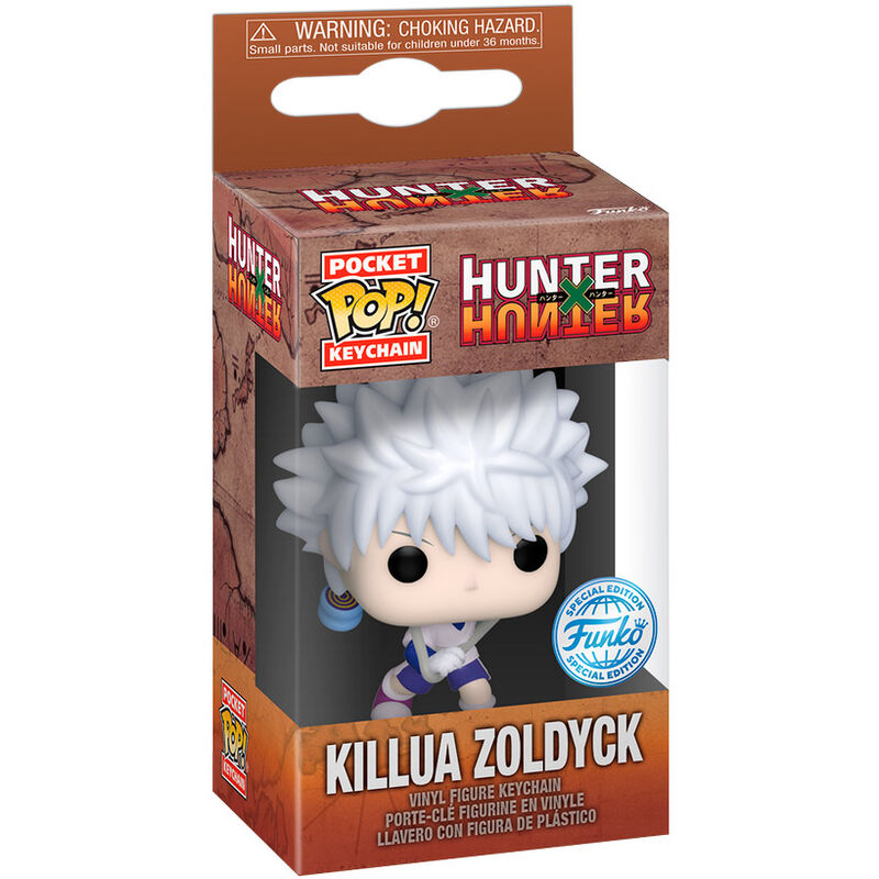 Llavero Pocket POP Hunter X Hunter Killua Zoldyck Exclusive_1