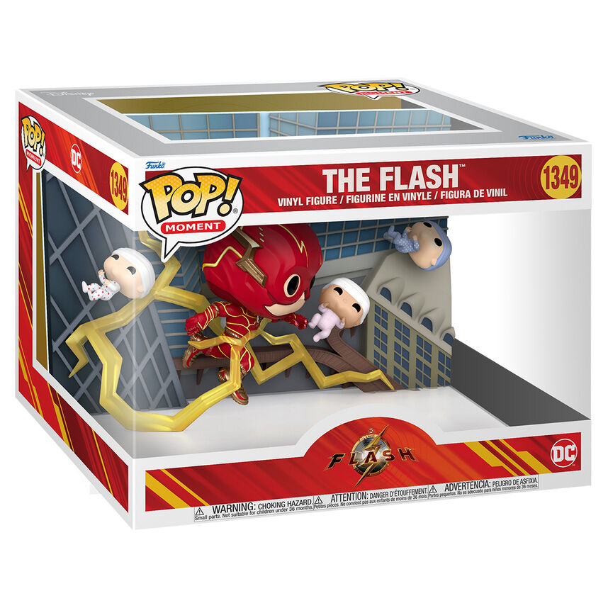 Figura POP Moment DC Comics The Flash Baby Rescue_1