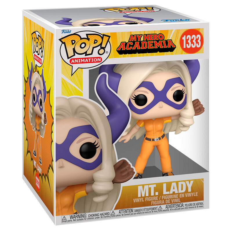 Figura POP My Hero Academia HLB Mt. Lady Baseball 15cm_1