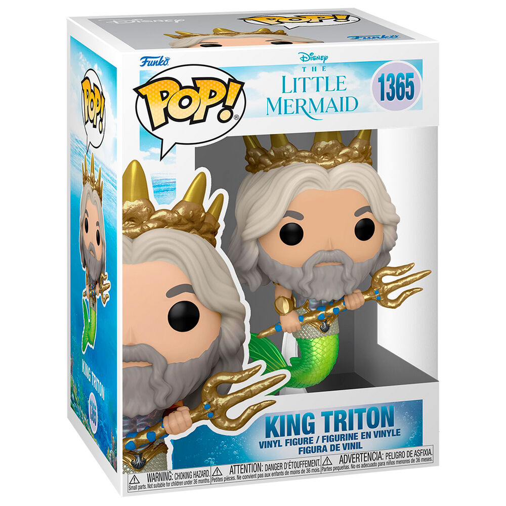 Figura POP Disney La Sirenita King Triton_1