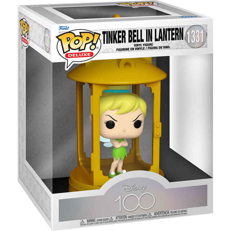 Figura POP Deluxe Disney 100th Anniversary Peter Tinker Bell in Lantern_1