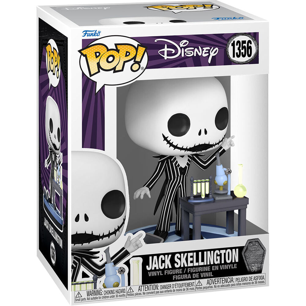 Figura POP Disney Pesadilla Antes de Navidad 30th Anniversary Jack Skellington_1