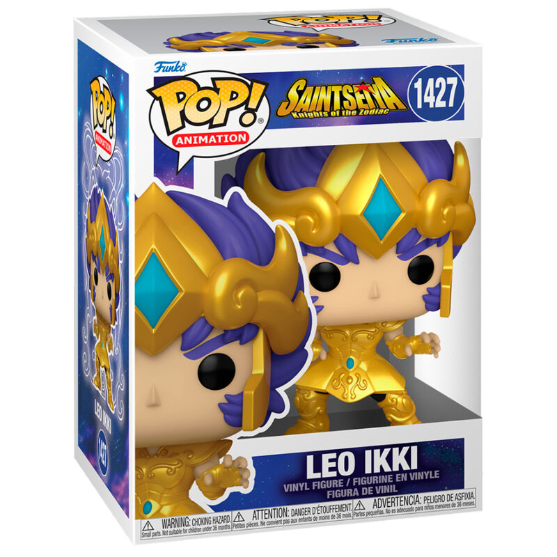 Figura POP Saint Seiya Knights of the Zodiac Leo Ikki_1