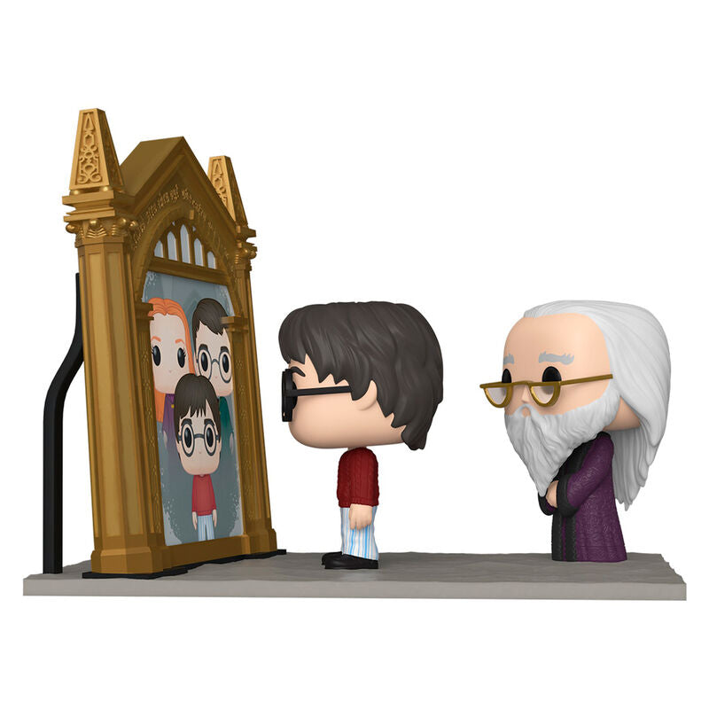 Figura POP Moment Harry Potter - Harry Potter & Albus Dumbledore the Mirror of Erised Exclusive_1