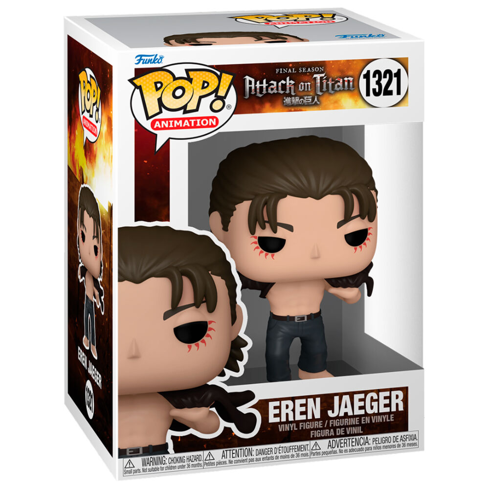 Figura POP Attack on Titan Eren Jeager_1