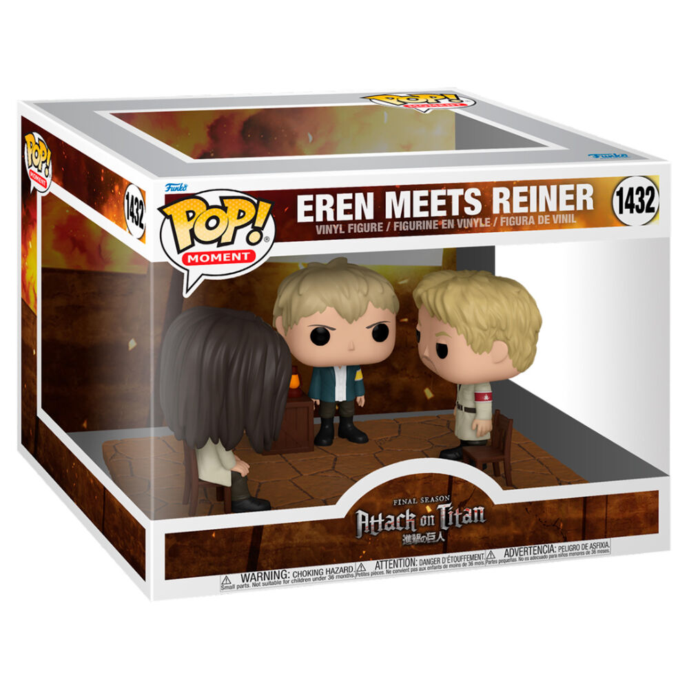 Figura POP Moment Attack on Titan Eren Meets Reiner_1