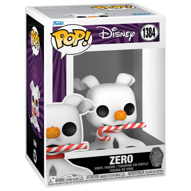 Figura POP Disney Pesadilla Antes de Navidad 30th Anniversary Zero_1