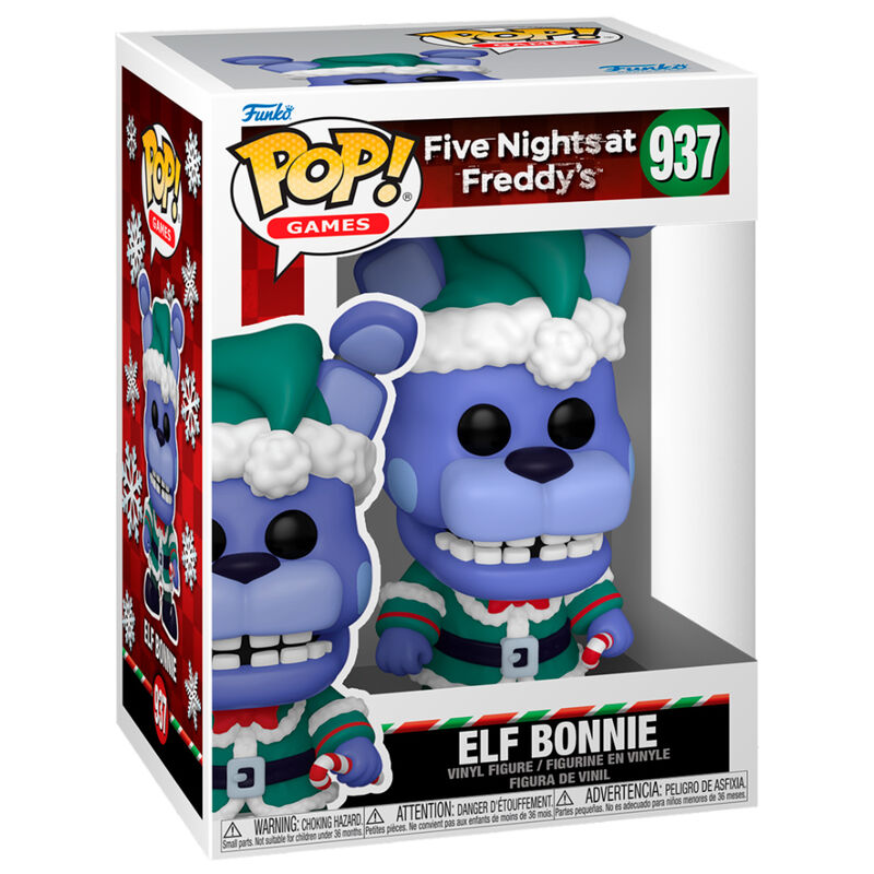 Figura POP Five Nights at Freddys Holiday Elf Bonnie_1