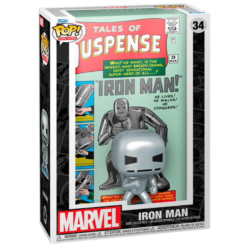 Figura POP Comic Cover Marvel Tales of Suspense Iron Man_1