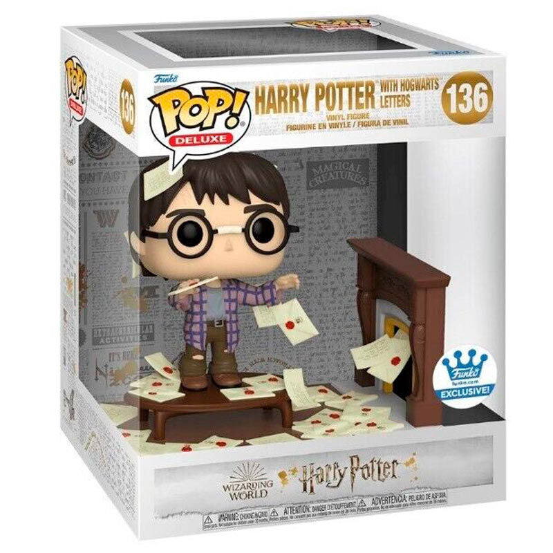 Figura POP Deluxe Harry Potter Anniversary Harry Potter with Hogwarts Letters Exclusive_1