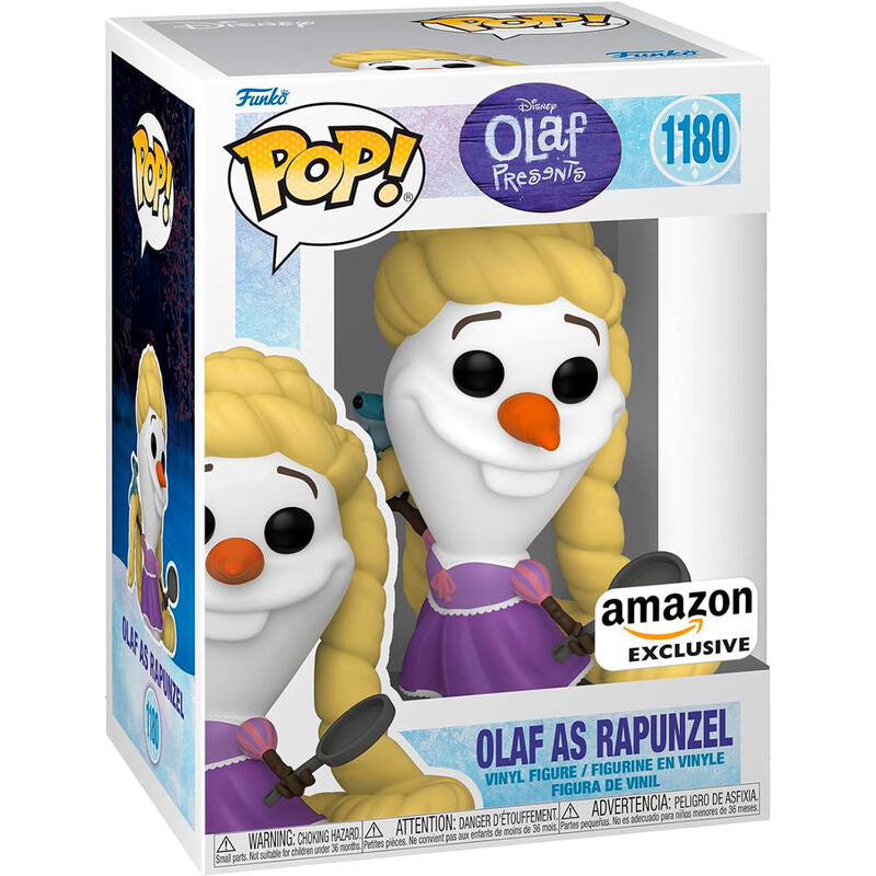 Figura POP Disney Olaf Present Olaf as Rapunzel Exclusive_1