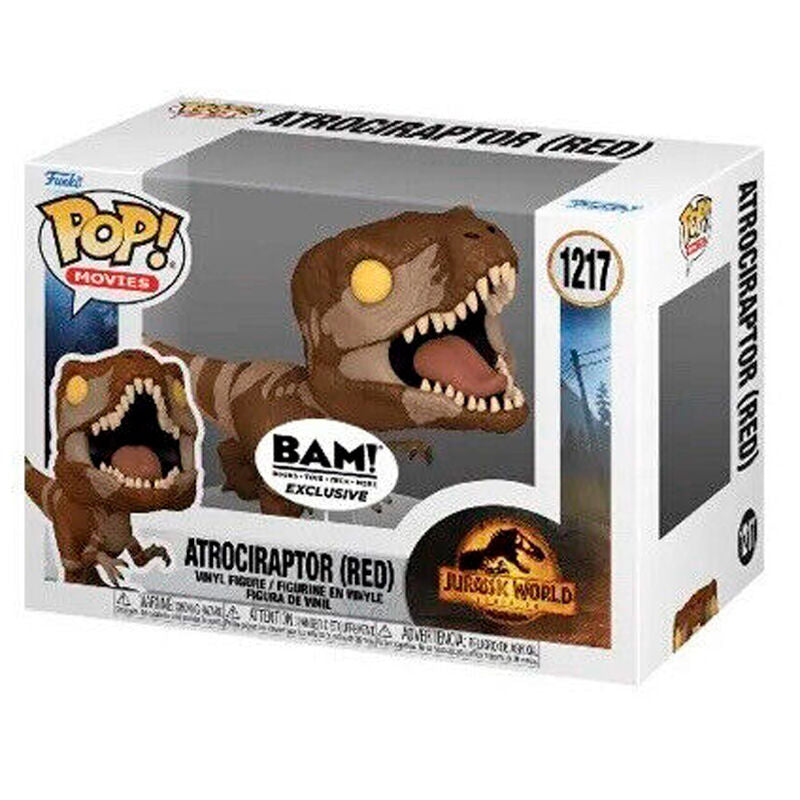 Figura POP Jurassic World Atrociraptor Red Exclusive_1