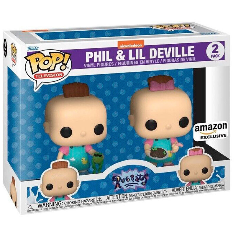 Blister 2 figuras POP Rugrats Phil & Lil Exclusive_1