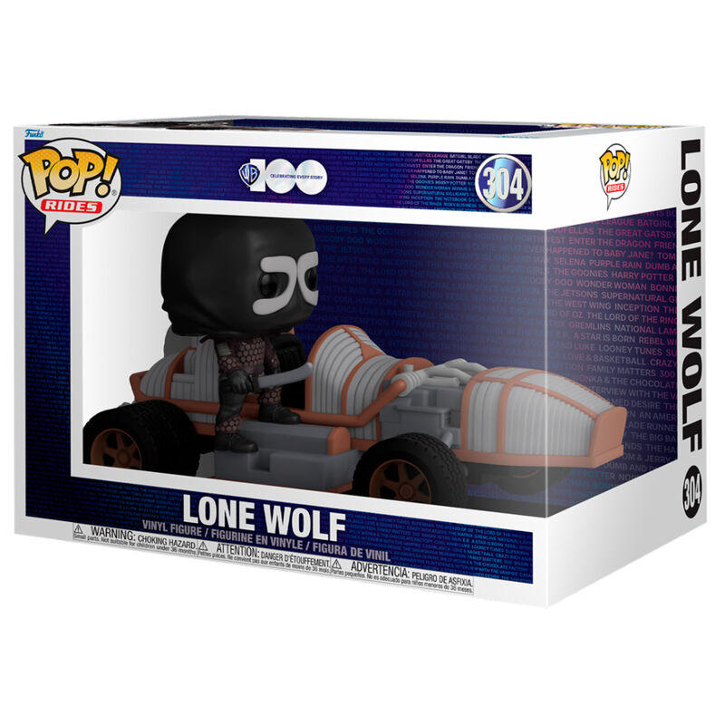 Figura POP Ride Super Deluxe Warner Bros 100th Mad Max The Road Warrior Lone Wolf_1