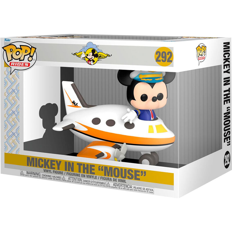 Figura POP Rider Disney Mickey with Plane_1