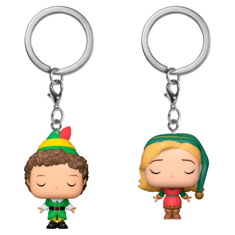 Blister 2 Llaveros Pocket POP Elf Buddy & Jovie_1