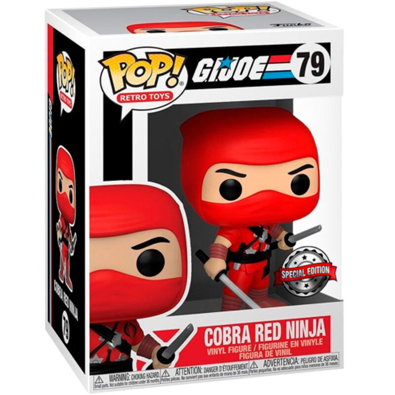 Figura POP G.I. Joe Cobra Red Ninja Exclusive_1
