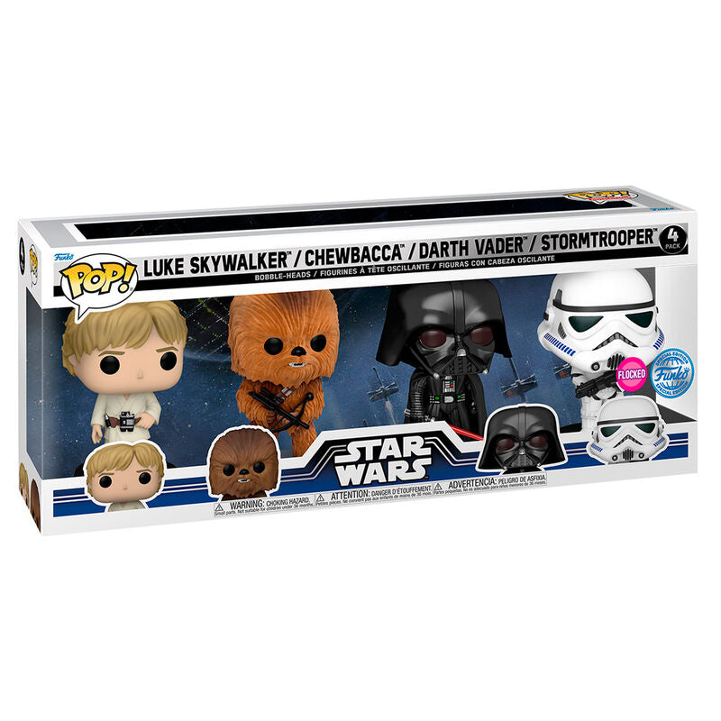 Blister 4 figuras POP Star Wars New Classics Exclusive_1