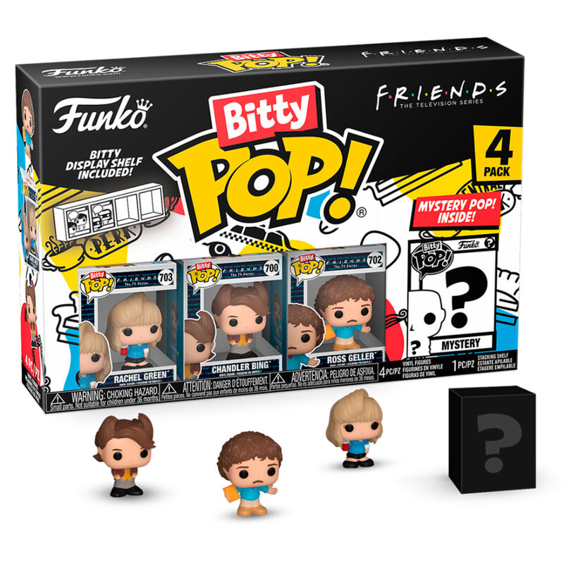 Blister 4 figuras Bitty POP Friends Rachel_1