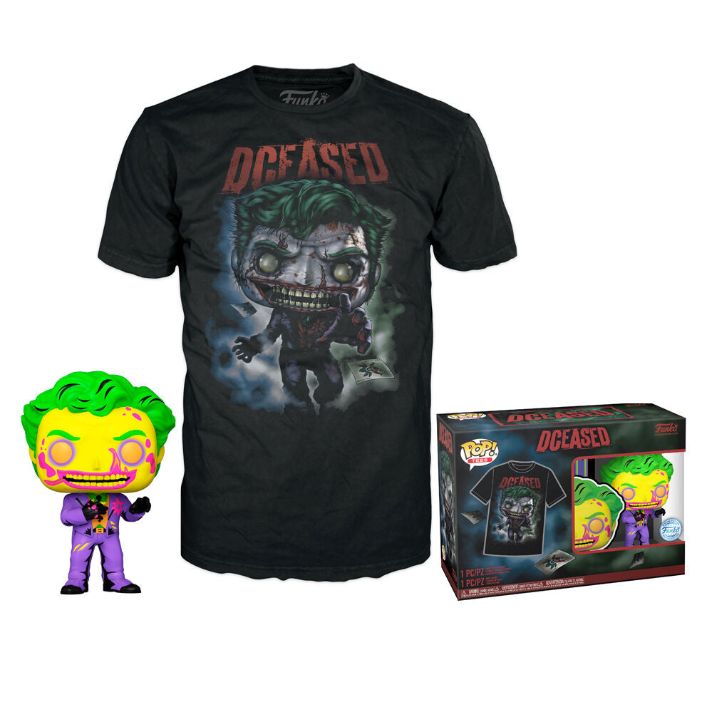 Set figura POP & Tee DC Comics Joker_1