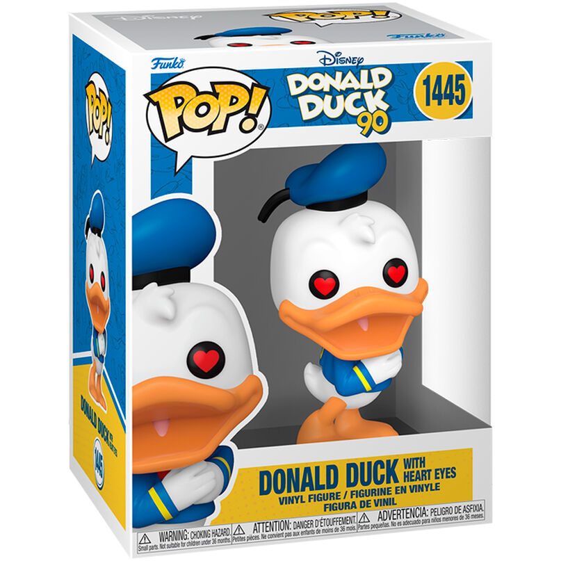 Figura POP Disney 90th Anniversary Donald Duck with heart eyes_1