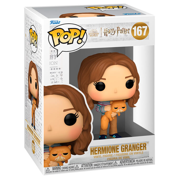 Figura POP Harry Potter y el Prisionero de Azkaban - Hermione Granger with Crookshanks_1