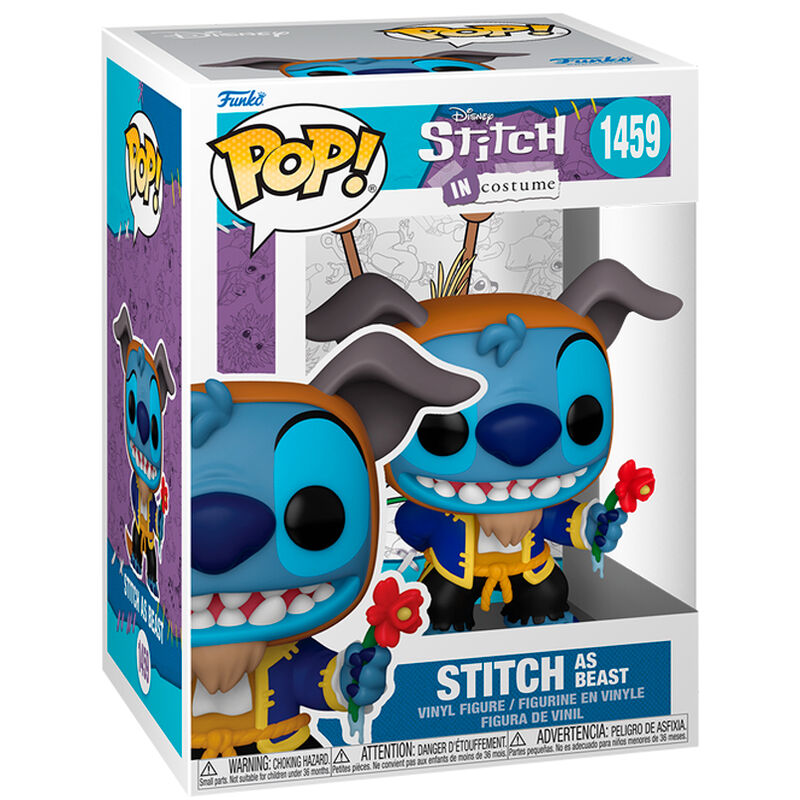 Figura POP Disney Stitch as Beast_1