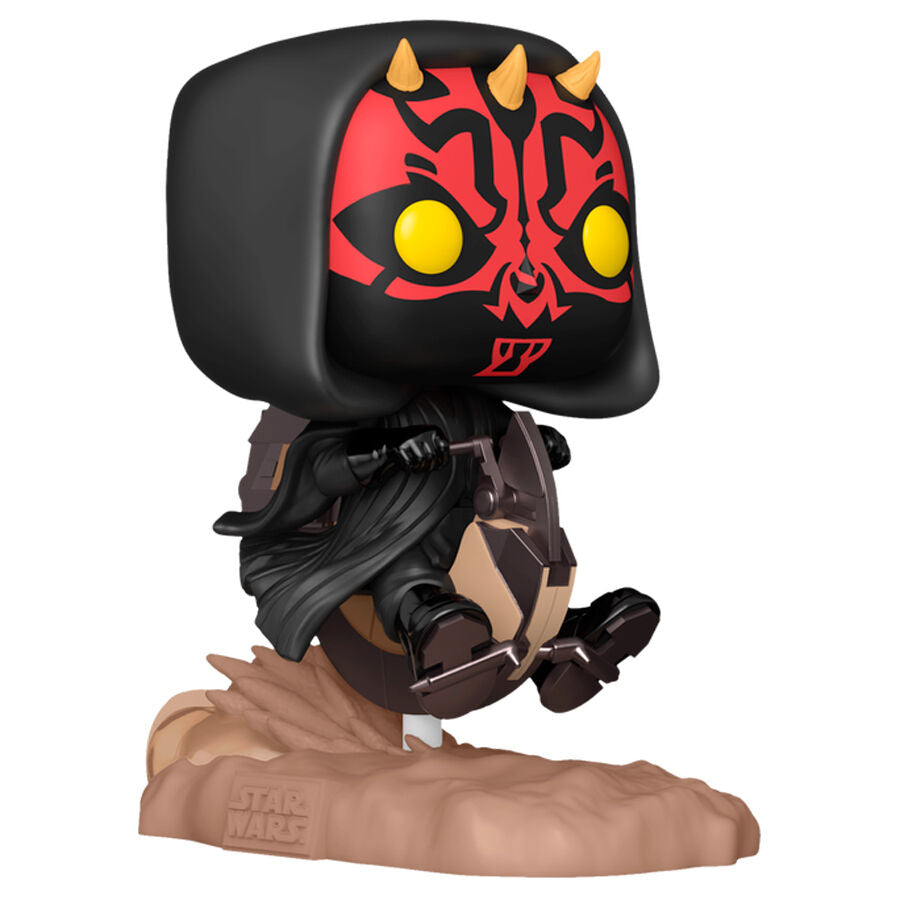 Figura POP Rides Deluxe Star Wars Darth Maul On Bloodfin Speeder_1