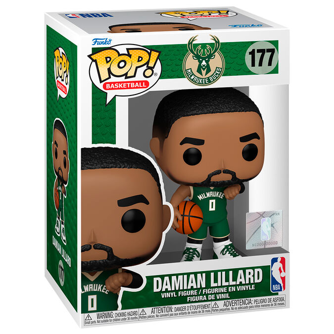 Figura POP NBA Milwukee Buck Damian Lillard_1