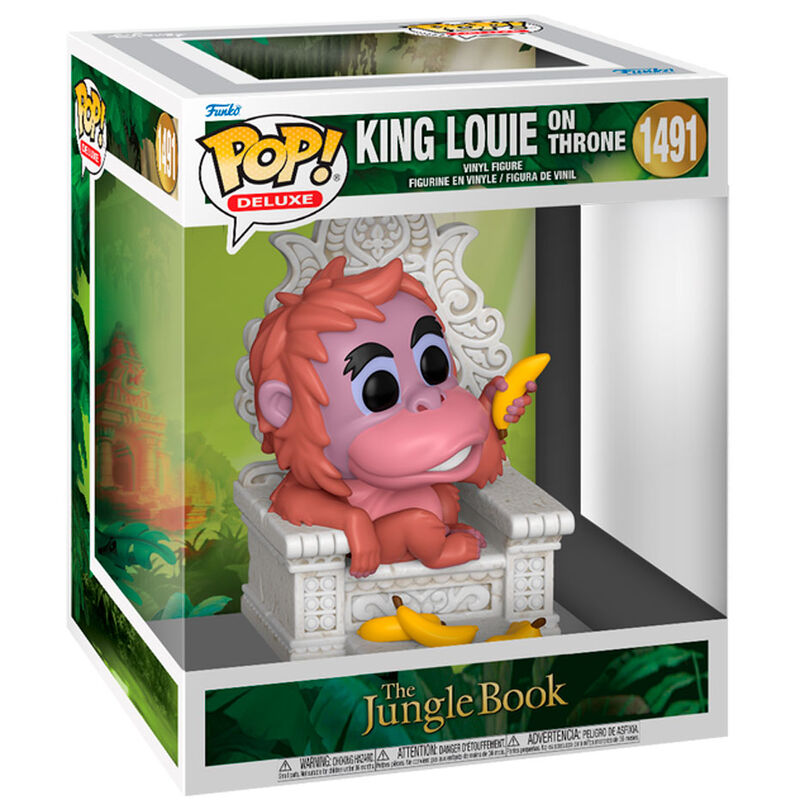Figura POP Deluxe Disney El Libro de la Selva King Louie_1