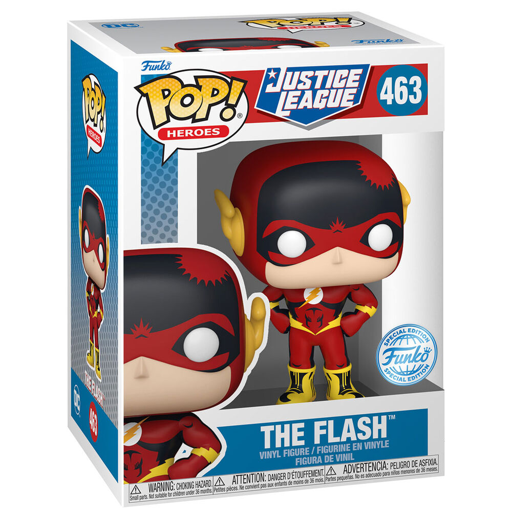 Figura POP DC Comics Justice League The Flash Exclusive_1