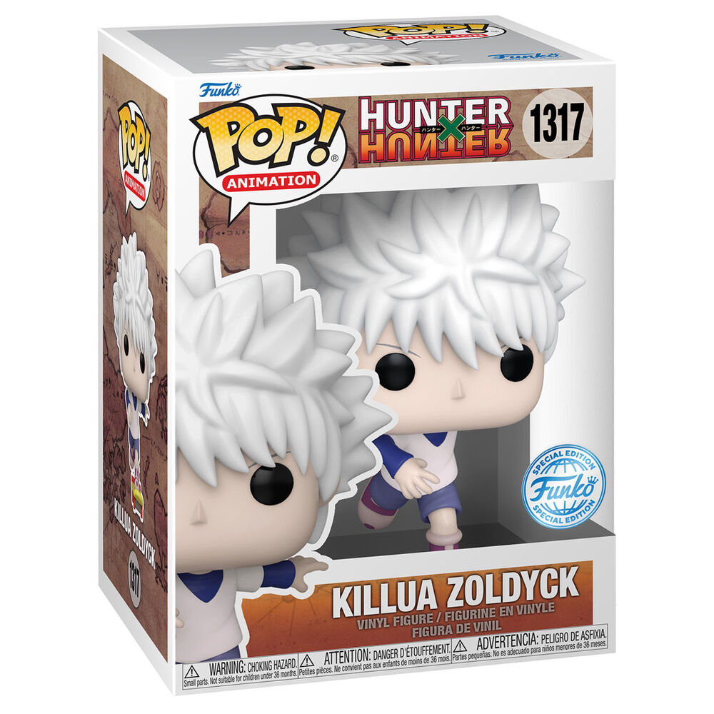 Figura POP Hunter x Hunter Killua Zoldyck Exclusive_1