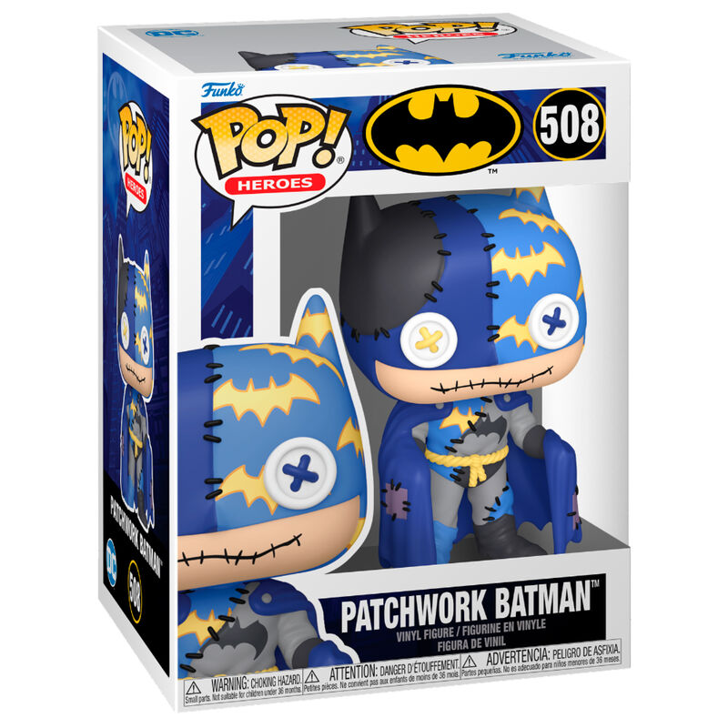 Figura POP DC Comics Patchwork Batman_1
