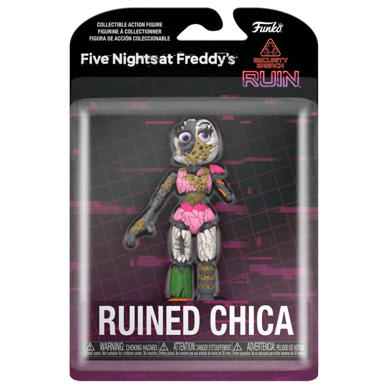 Figura action Ruined Chica Five Nights at Freddys 12cm_1