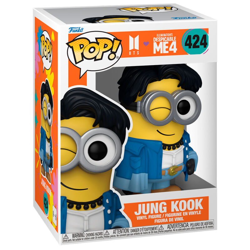 Figura POP Gru Mi Villano Favorito 4 Jung Kook Minion_1
