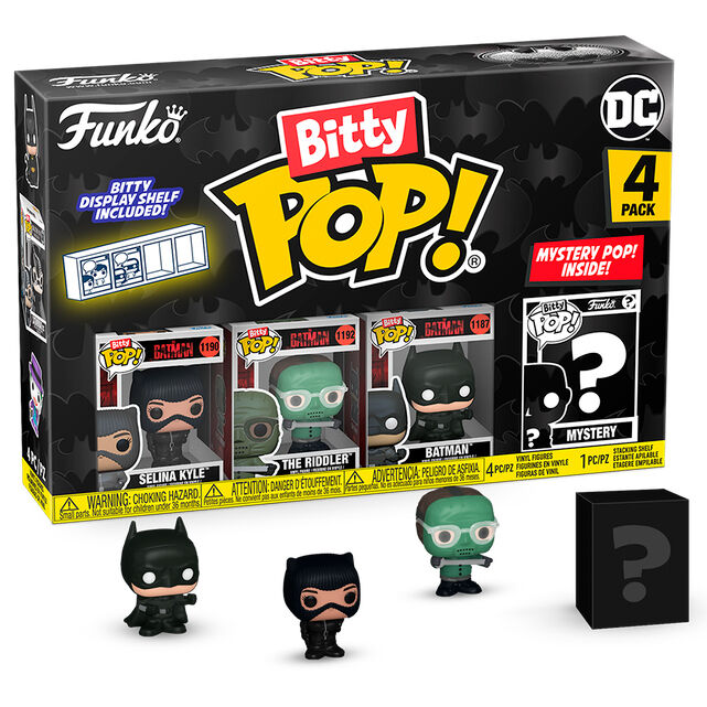 Blister 4 figuras Bitty POP DC Comics Batman 85th Anniversary Selina Kyle_1