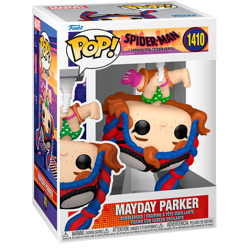 Figura POP Marvel Spiderman Across the Spider-Verse Mayday Parker_1