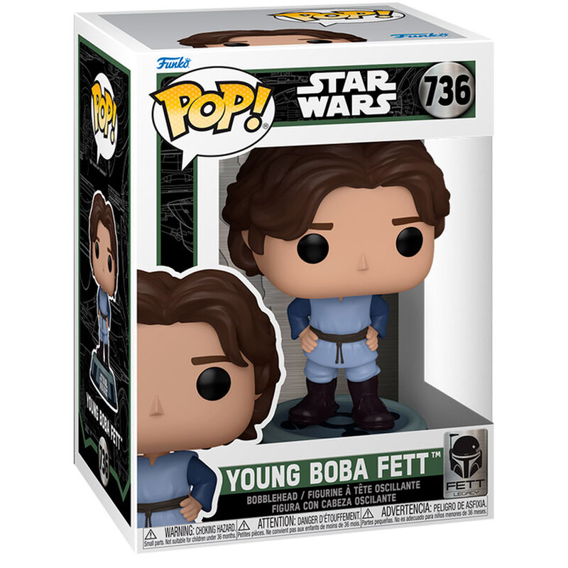 Figura POP Star Wars Young Boba Fett_1