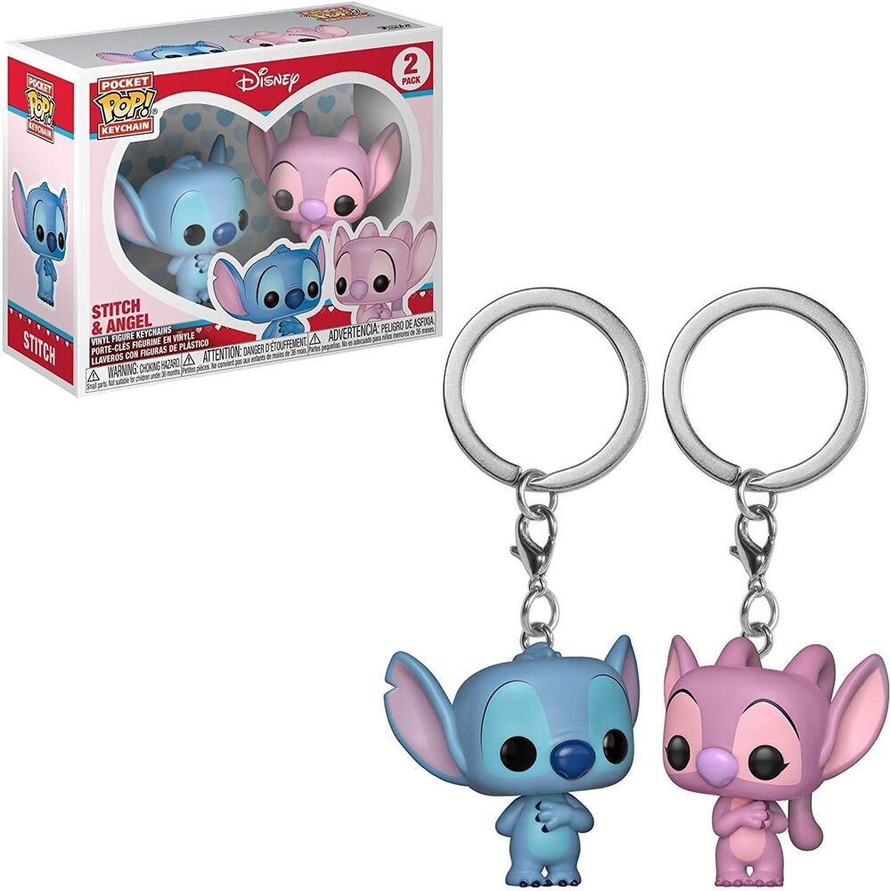 Blister llaveros Pocket POP Disney Stitch & Angel_1